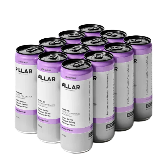 Sparkling Electrolyte Hydration RTD by Pillar Performance