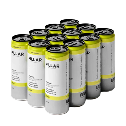 Sparkling Electrolyte Hydration RTD by Pillar Performance