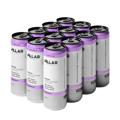 Sparkling Electrolyte Hydration RTD by Pillar Performance